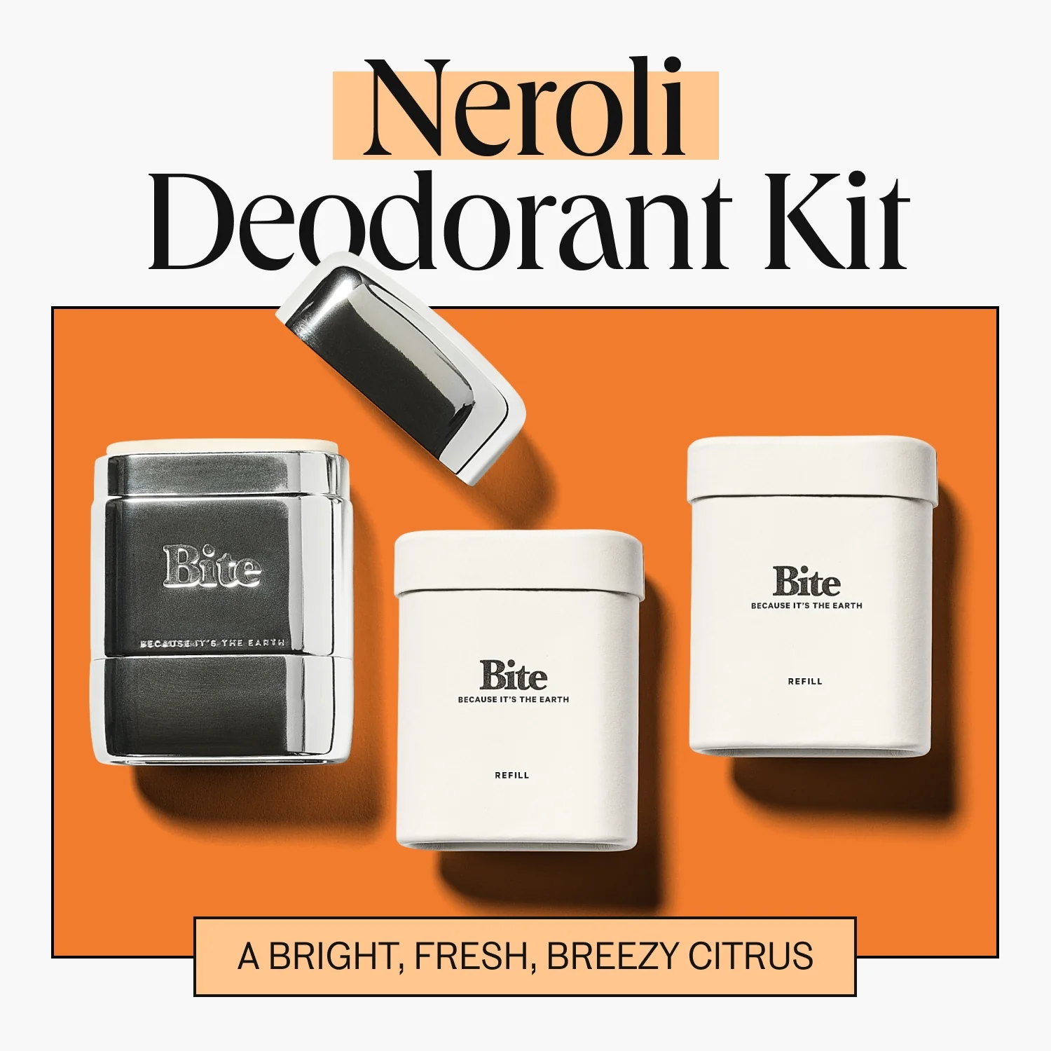 Refillable Natural Deodorant by Bite - Clinically Proven Odor Control, Long-Lasting, Aluminum-Free - Image 10